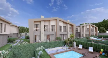 Modern Beykoz family villas in Istanbul for sale